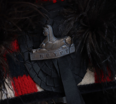 5th Battalion Officers Full Dress Feather Bonnet - 7