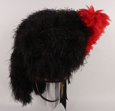 5th Battalion Officers Full Dress Feather Bonnet - 8