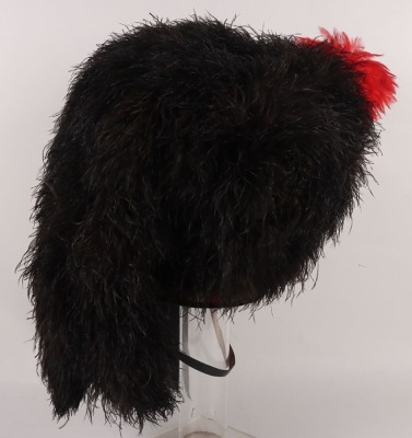 5th Battalion Officers Full Dress Feather Bonnet - 9