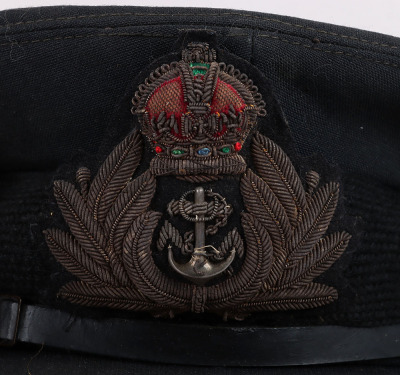 Post 1901 Royal Navy Officers Forage Caps - 3