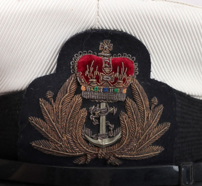 Post 1901 Royal Navy Officers Forage Caps - 4