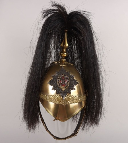 2nd Dragoon Guards (Queens bays) Officers 1871 Pattern Helmet