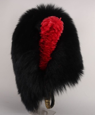 Coldstream Guards Officers Full Dress Bearskin Busby - 2