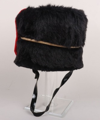 Royal Horse Artillery Other Ranks Black Fur Busby - 5