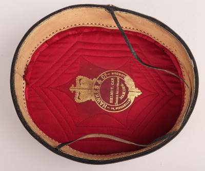 Cavalry Officers ‘Pill Box’ forage cap - 8