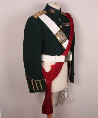 Argyle and Sutherland Highlanders Officers Green Cloth Doublet and Kilt - 7