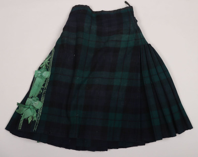 Argyle and Sutherland Highlanders Officers Green Cloth Doublet and Kilt - 12