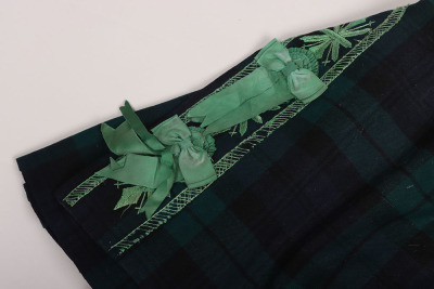 Argyle and Sutherland Highlanders Officers Green Cloth Doublet and Kilt - 13