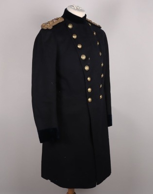 General Officers Blue Cloth Frock Coat, with Victorian period rank insignia, - 4