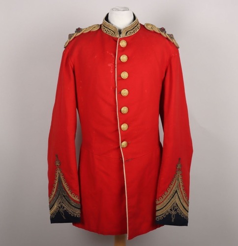 Madras Staff Corps Victorian Period Officers Full Dress Tunic in rank of Lieutenant Colonel