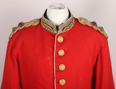 Madras Staff Corps Victorian Period Officers Full Dress Tunic in rank of Lieutenant Colonel - 2