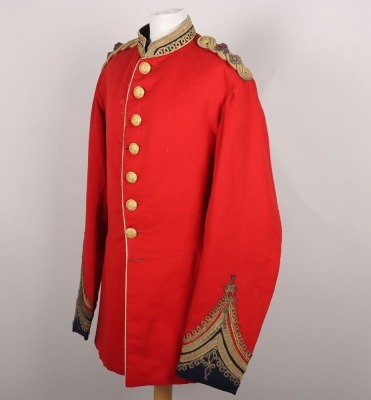 Madras Staff Corps Victorian Period Officers Full Dress Tunic in rank of Lieutenant Colonel - 8