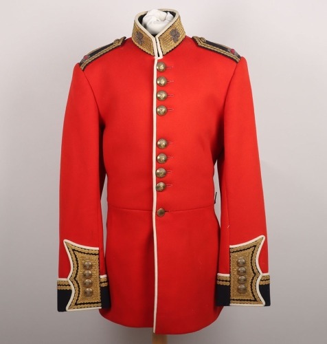 The Irish Guards Officers EIIR period Full Dress Tunic in rank of Major