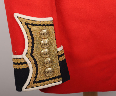 The Welsh Guards EIIR period Officers Full Dress Tunic, - 4