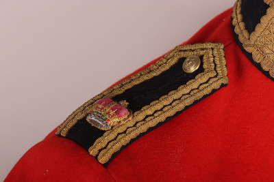 The Welsh Guards EIIR period Officers Full Dress Tunic, - 6