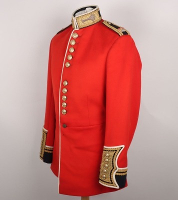 The Welsh Guards EIIR period Officers Full Dress Tunic, - 7