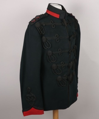 A Rifle Officers Full Dress Tunic in rank of Lieutenant, - 3