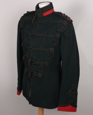 A Rifle Officers Full Dress Tunic in rank of Lieutenant, - 4