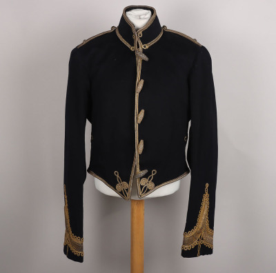 Cavalry Officers Navy Blue Mess Jacket in rank of Major - 2