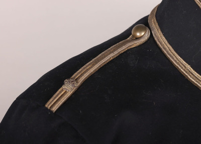 Cavalry Officers Navy Blue Mess Jacket in rank of Major - 4