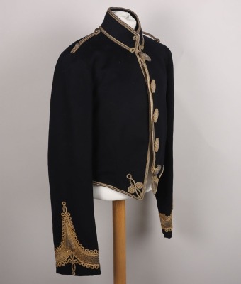 Cavalry Officers Navy Blue Mess Jacket in rank of Major - 5