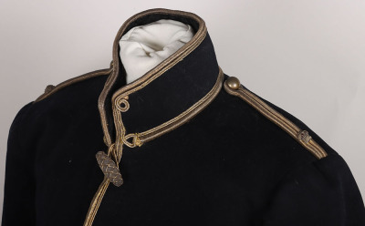 Cavalry Officers Navy Blue Mess Jacket in rank of Major - 8