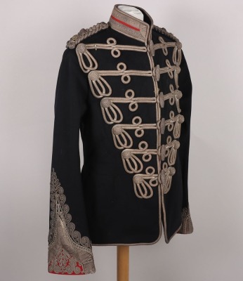 Queen’s Own Royal Regiment of Staffordshire Yeomanry Late Victorian Period Officers Full Dress Tunic - 3