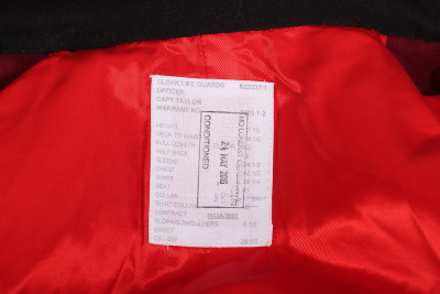 Life Guards Officers Cloak (Captain Taylor), - 9