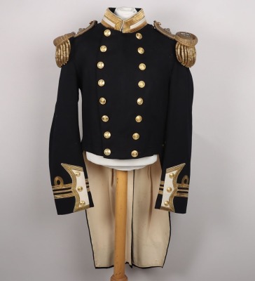 Royal Navy Post 1902 Officers Full Dress Coatee