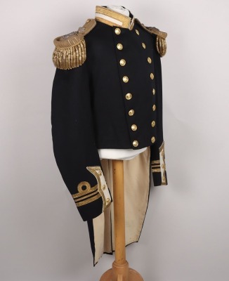 Royal Navy Post 1902 Officers Full Dress Coatee - 3