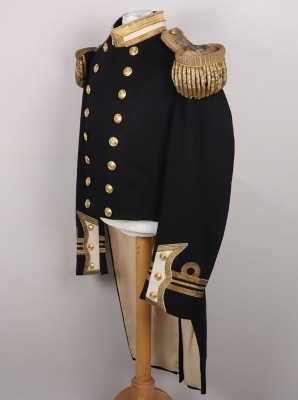 Royal Navy Post 1902 Officers Full Dress Coatee - 7