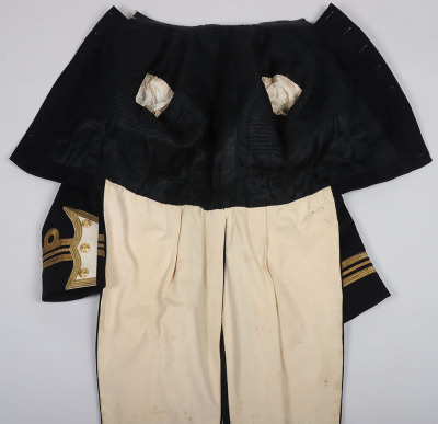 Royal Navy Post 1902 Officers Full Dress Coatee - 10