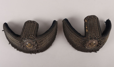 A Light Infantry Militia Officers Full Dress Wing Epaulettes, circa 1835-55 - 4