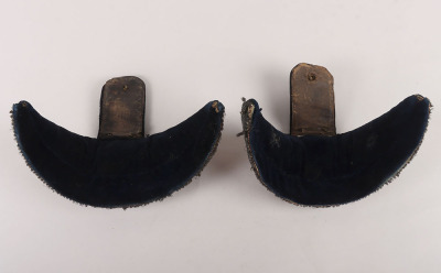 A Light Infantry Militia Officers Full Dress Wing Epaulettes, circa 1835-55 - 5