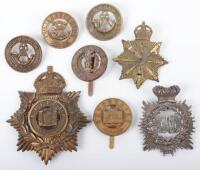 5x British Other Ranks Helmet Plate Centres / Pagri Badges