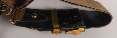 Royal Artillery Officers Victorian Period Full Dress Pouch and Belt - 7