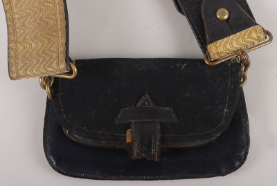 Royal Artillery Officers Victorian Period Full Dress Pouch and Belt - 7