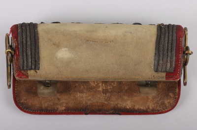 6th Inniskilling Dragoons Officers Full Dress Flap Pouch, c 1840 - 6