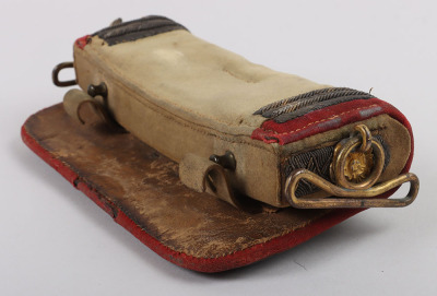 6th Inniskilling Dragoons Officers Full Dress Flap Pouch, c 1840 - 9