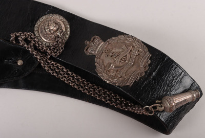 10th Princess Mary&rsquo;s Own Gurkha Rifles Officers QEC period Full Dress Pouch Belt and Pouch - 4