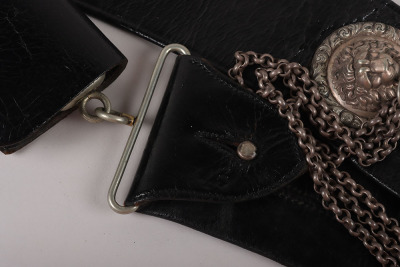 10th Princess Mary&rsquo;s Own Gurkha Rifles Officers QEC period Full Dress Pouch Belt and Pouch - 8