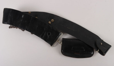 10th Princess Mary&rsquo;s Own Gurkha Rifles Officers QEC period Full Dress Pouch Belt and Pouch - 9