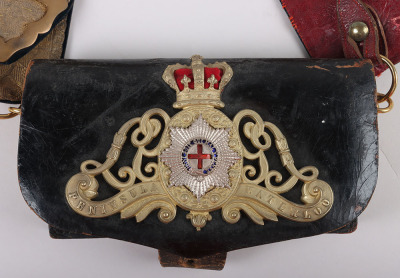 The Life Guards Officers Full Dress Pouch and Belt, Victorian Period - 2