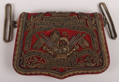 15th (The King&rsquo;s) Hussars Officers Full Dress Flap Pouch