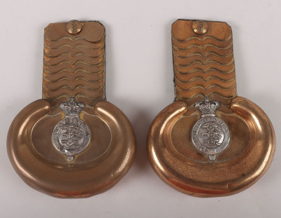 Royal Artillery Pair of Officers Undress Shoulder Scales, circa 1840-55