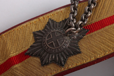 A Victorian Period Cavalry Officers Flap Pouch and Shoulder Belt - 9