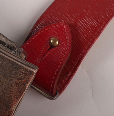 A Victorian Period Cavalry Officers Flap Pouch and Shoulder Belt - 10