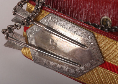 A Victorian Period Cavalry Officers Flap Pouch and Shoulder Belt - 13