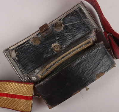 A Victorian Period Cavalry Officers Flap Pouch and Shoulder Belt - 16