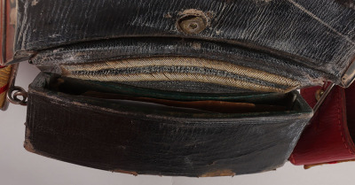 A Victorian Period Cavalry Officers Flap Pouch and Shoulder Belt - 17
